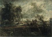 John Constable A Study for The Leaping Horse USA oil painting artist